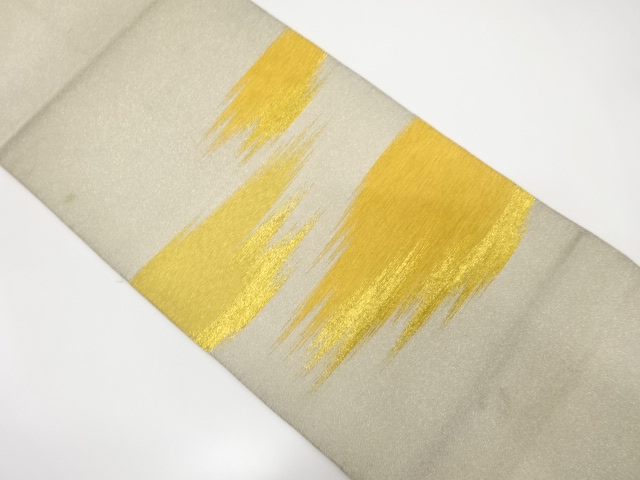 アンティーク　綴れ霞模様織り出し袋帯(材料)